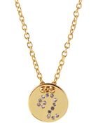 Gorjana Astrology Shimmer Disc Necklace - Lyst