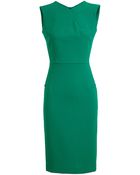 Roland Mouret Woolcrepe Dress - Lyst