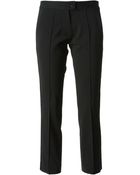 Vanessa Bruno Athé Cropped Tailored Trousers - Lyst