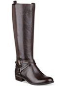 Tommy Hilfiger Tommmy Hilfiger Women'S Sienna Tall Stretch Back Riding Boots - Lyst