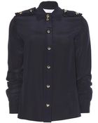 ChloƩ Silk Shirt - Lyst