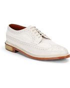 Florsheim By Duckie Brown Beaded Leather Brogues - Lyst