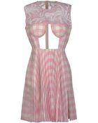Christopher Kane Short Dress - Lyst