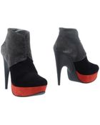 C’N’C Costume National Ankle Boots - Lyst