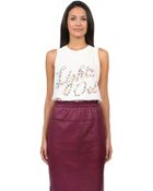 3.1 Phillip Lim Lights Out Tank in White - Lyst