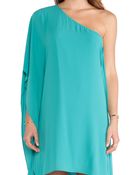 BCBGMAXAZRIA Alana One Shoulder Dress - Lyst