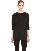 DKNY Raglan Crewneck Tee - Lyst