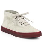 Alexander Wang Jess Suede High-Top Sneakers - Lyst