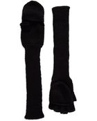Echo Long Poptop Mittens - Lyst