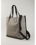 Dolce & Gabbana Dot Print Shopper - Lyst