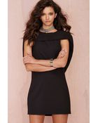 Nasty Gal Fly High Cape Dress - Lyst