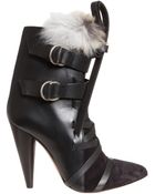 Isabel Marant Rob Suede Buckle Boots - Lyst