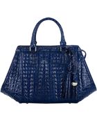 Brahmin La Scalla Arden Leather Satchel - Lyst
