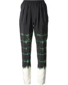 Stella McCartney Tie-dye Print Trousers - Lyst