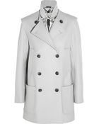 Maison Margiela Covertible Wool-Blend Felt Coat - Lyst