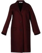 Jil Sander Fulllength Jacket - Lyst