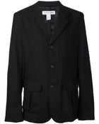 Comme Des Garçons Jacquard Jacket - Lyst
