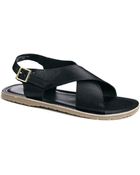 Dune Leather Sandals - Lyst