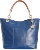 Tommy Hilfiger Leather Th Signature Tote - Lyst