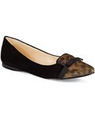Nine West Saxophone Flats - Lyst