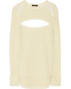 Isabel Marant Bolton Cutout-Front Wool-Blend Sweater - Lyst