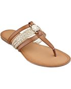 Tommy Hilfiger Women'S Liz Thong Sandals - Lyst