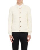 Todd Snyder Mixed-Stitch Cardigan - Lyst