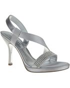 Nina Gloria Satin And Jewel Heels - Lyst