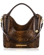 Brahmin Norah Embossed Leather Tote Bag - Lyst