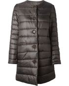 Aspesi Trapuntone Padded Coat - Lyst
