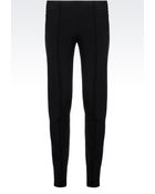 Armani Jeans Skinny Fit Trousers In Stretch Viscose - Lyst