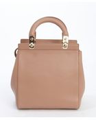 Givenchy Dusty Pink Leather 'Hdg' Convertible Tote - Lyst