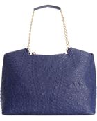 Big Buddha Jodi Quilted Satchel - Lyst