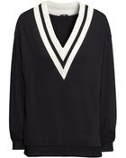 H&M V-Neck Sweatshirt - Lyst