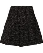 Antonio Berardi Metallic Jacquard Mini Skirt - Lyst