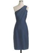 J.Crew Cassie Dress In Slub Silk - Lyst