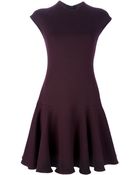 Lanvin Flared Dress - Lyst