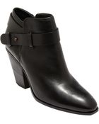 Dolce Vita Hilary Leather Ankle Boots - Lyst