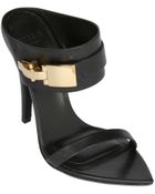 Anthony Vaccarello X Versus Versace 130Mm Leather Pumps - Lyst