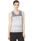 Calvin Klein Jeans Print Yoke Tank Top - Lyst