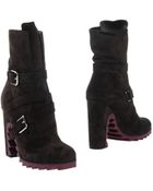 Jil Sander Ankle Boots - Lyst