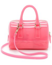 Furla Candy Sweetie Mini Satchel - Rose - Lyst