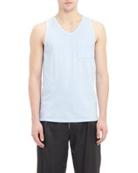 T By Alexander Wang Patch Pocket Tank - Lyst