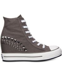 Converse Women'S Chuck Taylor All Star Platform Plus Hi Casual Sneakers From Finish Line - Lyst