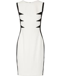 Narciso Rodriguez Paneled Stretch-Crepe Dress - Lyst