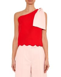 OSMAN Athena Bi-Colour Top - Lyst