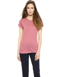 Vince Little Boy Tee - Rosewood - Lyst