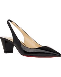 Christian Louboutin Karelli Slingback Pumps - Lyst