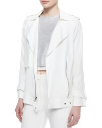 A.L.C. Kral Utility Crepe Suiting Jacket - Lyst