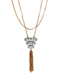 Lulu Frost Elizabeth Art Deco Necklace - Lyst
